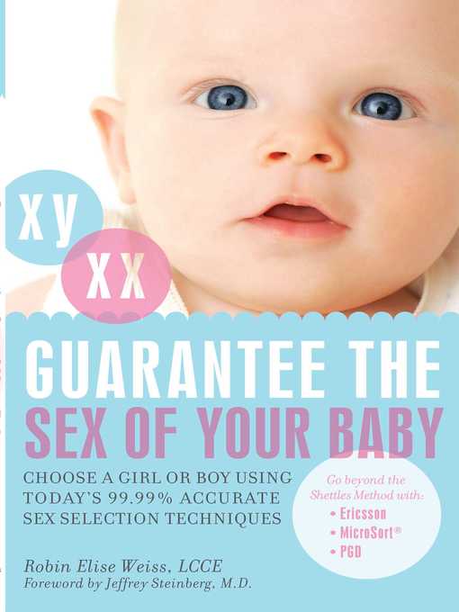 Title details for Guarantee the Sex of Your Baby by Robin Elise Weiss - Available